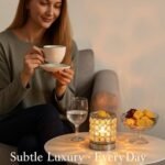 Leyoue Electric Crystal Wax Melt Warmer: Elegant Design, Quick Wax Melting, Long-Lasting Fragrance. Ideal for Home Decor! - Image 6