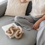 PEAKOLY Acacia Wood Chain Link Decor - Stylish Coffee Table & Bookshelf Accessories, Perfect Living Room Accent - Image 8