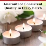 Bulk White Unscented Tea Light Candles in Metal Cups - 250 Votives, 4.5 Hour Burn Time for Weddings & Events - Image 8