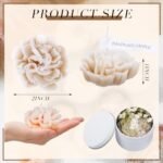 Threlaco 12-Piece Scented Candle Set for Bridesmaids - Soy Wax Floral Gifts for Weddings & Showers - Image 5