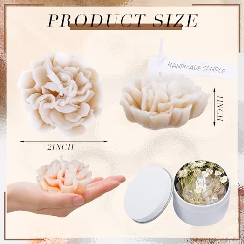 415rZoFo0aL._SL500_.jpg Threlaco 12-Piece Scented Candle Set for Bridesmaids - Soy Wax Floral Gifts for Weddings & Showers - Image 5