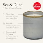 LAFCO New York Sea & Dune Candle - 6.5 oz, 50-Hour Burn, Reusable Hand Blown Glass, Made in USA. - Image 2