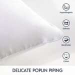 Phantoscope 18x18 Pillow Insert - Cotton-Cover Microfiber Throw Pillow Sham, 1 Count - Image 3