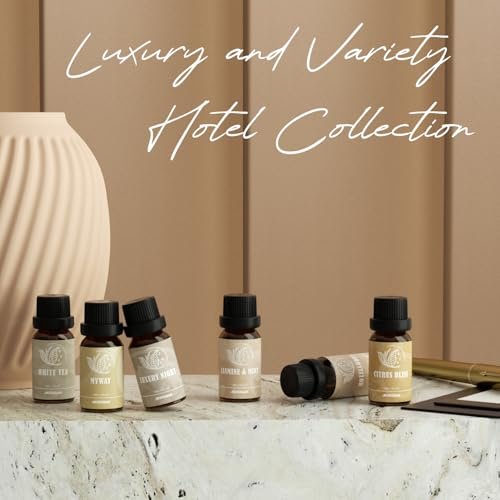 41Ar1xyvmZL._SL500_.jpg ARVIDSSON Hotel Diffuser Oils Set: Luxury Fragrance Blends, Jasmine & Mint, White Tea, Citrus Bliss – Perfect Gift! - Image 5