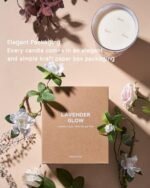 M&SENSE Extra Large 35oz Creamy Vanilla 3-Wick Candle: Long-Lasting Aromatherapy for Stress Relief & Home Decor. Perfect Housewarming Gift! - Image 9