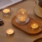 100% Natural Soy Tealight Candles | 100 Pack | Unscented, Long Burning for Weddings & Shabbat - Image 4