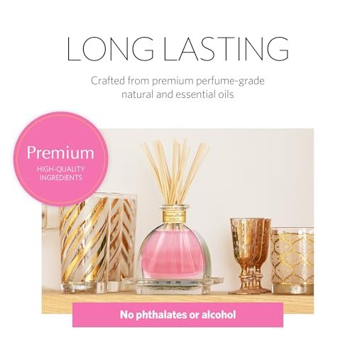 41DVlRDx50L._SL500_.jpg AGRARIA AirEssence Flower & Reed Diffuser Set: Handmade Sola Flower Home Fragrance Gift for Any Occasion. - Image 4