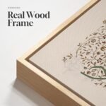 Set of 3 Framed William Morris Canvas Prints, 16x24" Neutral Floral Art for Living Room & Office. - Image 6