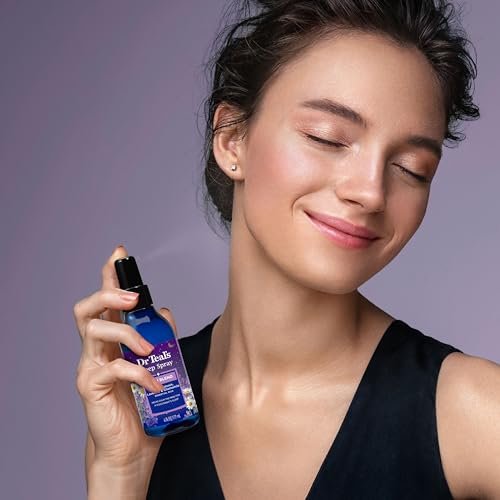 41Fwt-SohL._SL500_.jpg Dr Teal's Sleep Spray with Melatonin & Essential Oils, 6 fl oz - 3 Pack for Restful Nights! - Image 7