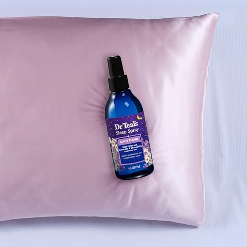 41HIoNRkIDL._SL500_.jpg Dr Teal's Sleep Spray with Melatonin & Essential Oils, 6 fl oz - 3 Pack for Restful Nights! - Image 8