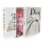 TOP CLADD Coffee Table Decorative Books For Home Decor, Fake Books For Decoration, Aesthetic Bookshelf Decor for Living Room Office Bedroom, 3 Piece.