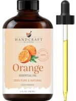 Handcraft Blends Orange Essential Oil – Huge 4 Fl Oz – 100% Pure and Natural – Premium Grade Essential Oil for Diffuser and Aromatherapy, Skin, Massage, Candle and Soap Making Fragrance