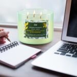 Rosemary Eucalyptus Peppermint Candle | 15.8 oz 3-Wick Soy Candle for Stress Relief & Aromatherapy - Image 9