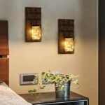 Set of 2 Rustic Wall Candle Sconces, Wooden Holders for Farmhouse Home Decor, Perfect for Any Room. - Image 4