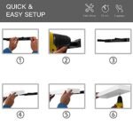 QEEIG 24-Inch Floating Wall Shelves Set of 2 - Rustic Brown Farmhouse Decor for Bathroom, Bedroom, or Living Room - Image 9