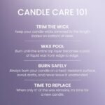 Yankee Candle Lilac Blossoms 22oz Jar - Up to 150-Hour Burn Time, Perfect Gift for Birthdays! - Image 4