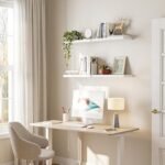 YUFLINX 16" Rustic Wood Floating Wall Shelves – Set of 4 for Room Decor, Storage, and Display. Ideal for Bedroom, Bathroom, Living Room, Kitchen. - Image 6