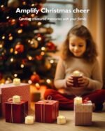 Homemory 48-Pack Flameless Flickering Tea Light Candles, 200+ Hours Battery Life, Ideal for Weddings, Proposals, and Anniversaries, Ø1.5'' × H1.3'' White Base. - Image 9