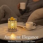 Leyoue Electric Crystal Wax Melt Warmer: Elegant Design, Quick Wax Melting, Long-Lasting Fragrance. Ideal for Home Decor! - Image 5
