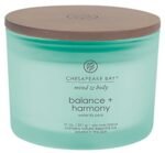 Chesapeake Bay Candle Scented Candle Balance + Harmony (Water Lily Pear) Coffee Table Home Décor