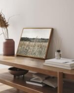 InSimSea Vintage Canvas Wall Art: Classical Champ Fleuri Oil Painting for Home & Bathroom, 12"x16" - Image 2