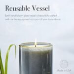 LAFCO New York Sea & Dune Candle - 6.5 oz, 50-Hour Burn, Reusable Hand Blown Glass, Made in USA. - Image 6