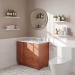 YUFLINX 16" Rustic Wood Floating Wall Shelves – Set of 4 for Room Decor, Storage, and Display. Ideal for Bedroom, Bathroom, Living Room, Kitchen. - Image 2