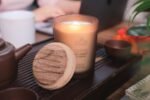 Coffee Candle - 9.7oz Frosted Jar with Wooden Wick, Gift Box & Branded Ship for Aroma Enthusiasts! - Image 9
