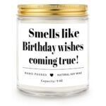 Homsolver Birthday Candles – 9oz Lavender Scented Gifts for Him & Her, 50+ Hours Burn Time, Perfect for Milestone Celebrations. - Image 2