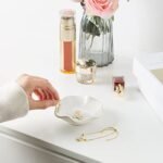 Milky White Jewelry Dish Tray - Ceramic Ring Dish, Trinket Holder, Key Bowl for Friends & Family - Image 9