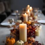 Set of 6 Unscented Ivory Pillar Candles - 2.8x4 inches, Dripless & Smokeless, 50-Hour Burn for Home, Christmas & Dinner Decor. - Image 7