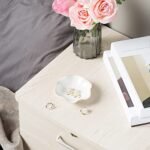 Milky White Jewelry Dish Tray - Ceramic Ring Dish, Trinket Holder, Key Bowl for Friends & Family - Image 3