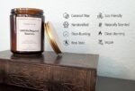 All-Natural Lavender, Bergamot, Rosemary Aromatherapy Candle, Pet-Safe, Eco-Friendly Vegan Coconut Wax. - Image 2