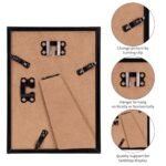 Giftgarden 14-Pack Black Picture Frames with Mats, Perfect for 11x14, 8x10, and 5x7 Photos. Ideal for Walls or Tabletops. - Image 7