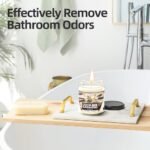 MicCai Vanilla Bean Odor Eliminating Candles: Premium Soy Candles that Remove 99% of Pet, Smoke, and Food Odors Quickly. - Image 7