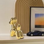 Notakia Cute Ceramics Balloon Dog Statue: Handmade Modern Animal Decor for Living Room Accents - Image 7