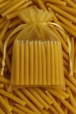 Kline Meditation Beeswax Candles: Enjoy 20 Minutes of Relaxation - Made in USA (Refill, No Holder) - Image 3
