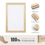 Large Framed Neutral Abstract Art Set of 2 | Colorful Modern Canvas Prints for Living Room & Office (24x36 in) - Image 6