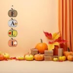 Wooden Fall Pumpkin Wall Sign for Thanksgiving - Farmhouse Decor for Home & Indoor Parties - Image 6