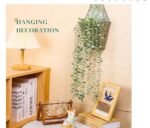 Der Rose 1Pc Fake Eucalyptus Plant: Artificial Hanging Decor for Vintage Boho Farmhouse and Office Spaces. - Image 4