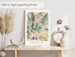 Induslyfe Set of 3 Vintage Sage Green Canvas Prints - Matisse Mid Century Floral Wall Art for Home Decor 12x16 - Image 7