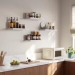 YUFLINX 16" Rustic Wood Floating Wall Shelves – Set of 4 for Room Decor, Storage, and Display. Ideal for Bedroom, Bathroom, Living Room, Kitchen. - Image 7