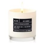 Lulu Candles | Citrus & Orange Blossom | Luxury Scented Soy Jar Candle | Hand Poured in The USA | Highly Scented & Long Lasting (9 Oz.)