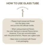 COCODOR 6.7oz Flower Reed Diffuser Set - Fresh Clean Linen Scent for Home and Bathroom Decor - Image 5