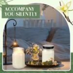MTLEE 4-Pack 12 oz Vanilla Scented Soy Candles with Essential Oils - Perfect for Home, Weddings, and Gifts! - Image 3