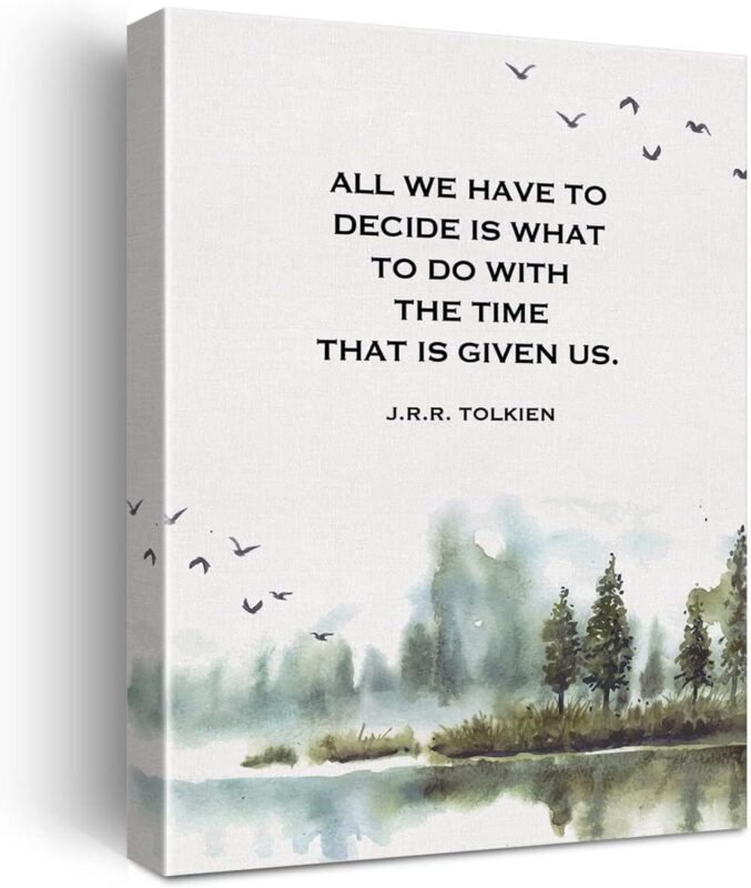 Our Take on Tolkien’s Wisdom: Canvas Art That Inspires