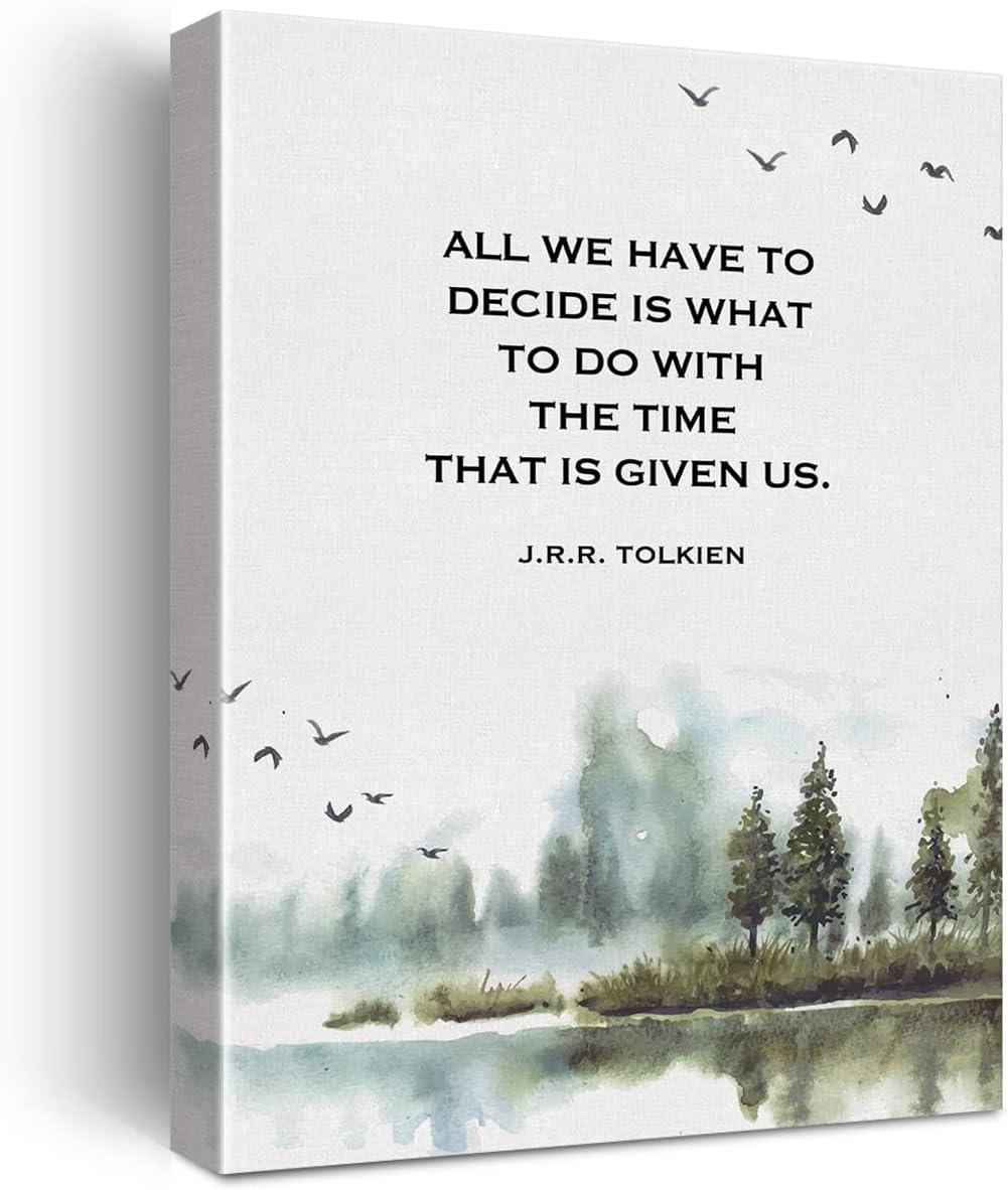 Our Take on Tolkien’s Wisdom: Canvas Art That Inspires