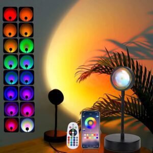 Our Honest Take on the JIMEI Sunset Lamp: Colors & Ambiance Reviewed