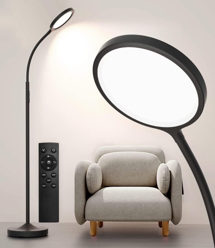 Our In-Depth Review of the luckystyle Adjustable LED Floor Lamp