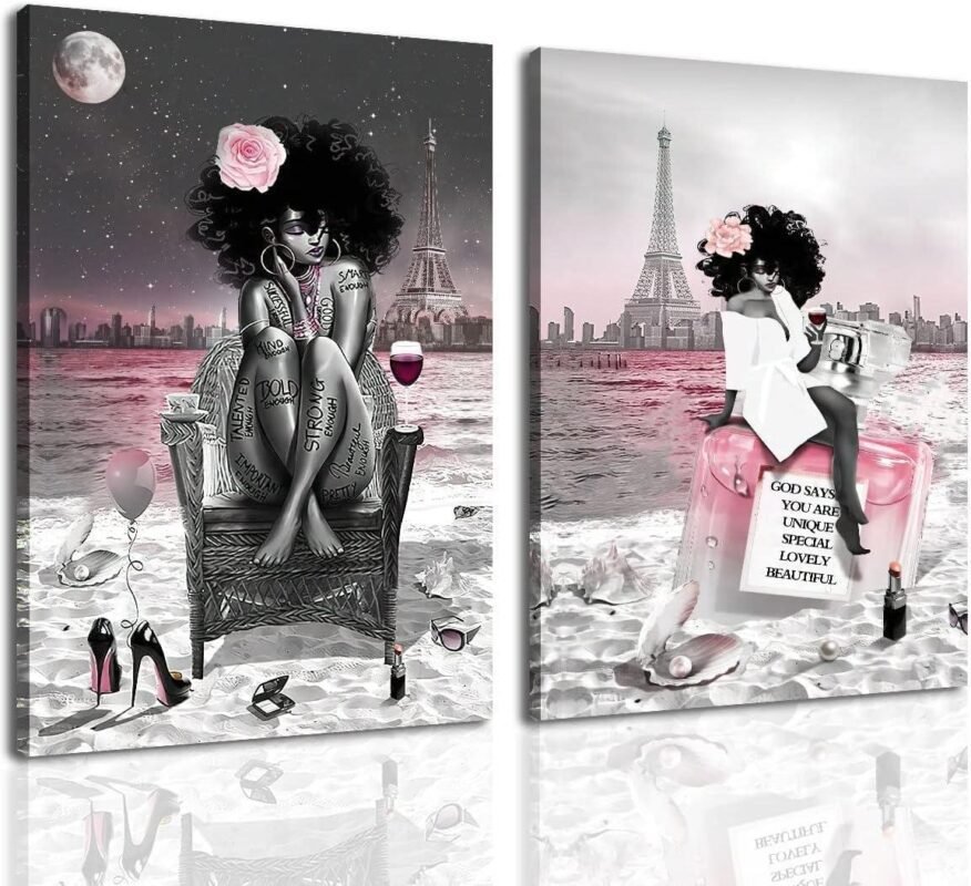 We Explore the Beauty of Black Girl Beach Art Prints